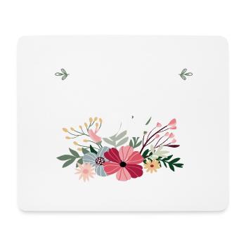 Retraitée 2023 - Tapis de souris (format paysage) - blanc - Devant
