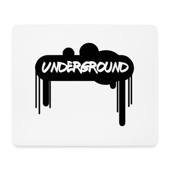 Spray Underground –Graffiti Style Streetart Design - Mousepad (Querformat) - Weiß - Vorne