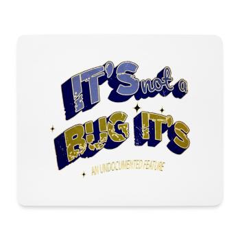 profession c plus plus computer funny quote bday - Mouse Pad (horizontal) - white - Front