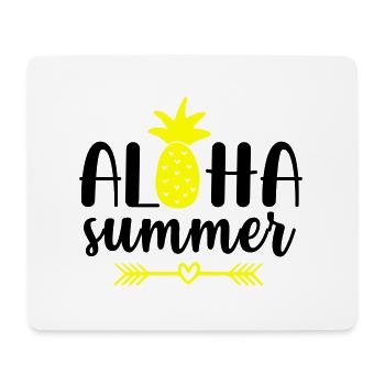 Aloha Summer - Mouse Pad (horizontal) - white - Front