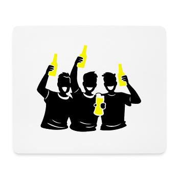Bachelor Groom Team Bachelors - Mouse Pad (horizontal) - white - Front