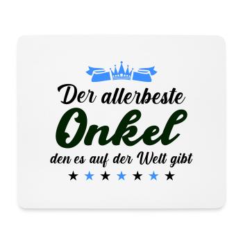 Best Uncle of All - Mouse Pad (horizontal) - white - Front
