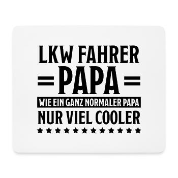 LKW Fahrer Fun Lustiges Spruch LKW Fahrer Geschenk - Mousepad (Querformat) - Weiß - Vorne