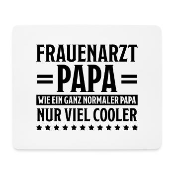 Frauenarzt Spruch Gynäkologe Frauenarzt Geschenk - Mousepad (Querformat) - Weiß - Vorne