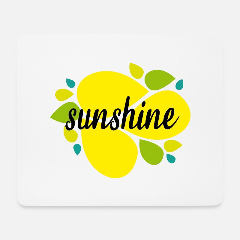 sunshine - Mouse Pad (horizontal) - white