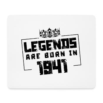 1941 Legends Born in - Mouse Pad (horizontal) - white - Front