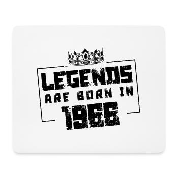 1966 Legends Born in - Mouse Pad (horizontal) - white - Front