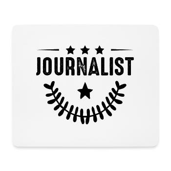 Journalist profession - Mouse Pad (horizontal) - white - Front