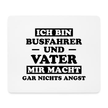 Busfahrer Beruf Lustiger Spruch Busfahrer Geschenk - Mousepad (Querformat) - Weiß - Vorne