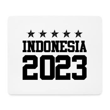 Indonesia 2023 - Mouse Pad (horizontal) - white - Front