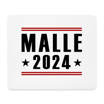 Malle 2024 - Tapis de souris (format paysage) - blanc - Devant