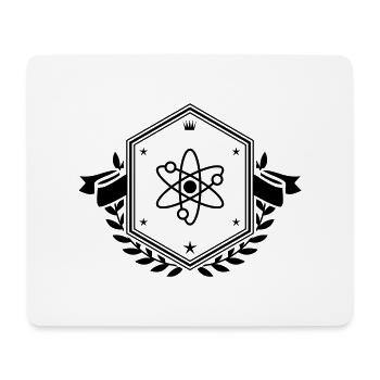 Atom Wappen - Mousepad (Querformat) - Weiß - Vorne