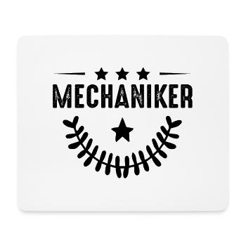 Mechaniker Beruf - Mousepad (Querformat) - Weiß - Vorne