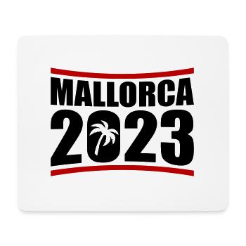 Mallorca 2023 - Mousepad (Querformat) - Weiß - Vorne