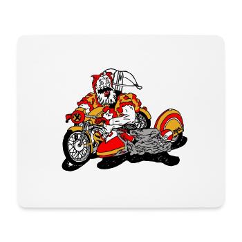 Moto, Wiltsch, Cool, Cheeky, Suisse - Tapis de souris (format paysage) - blanc - Devant