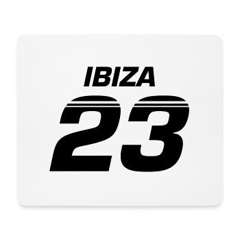 Ibiza 23 - Mouse Pad (horizontal) - white - Front