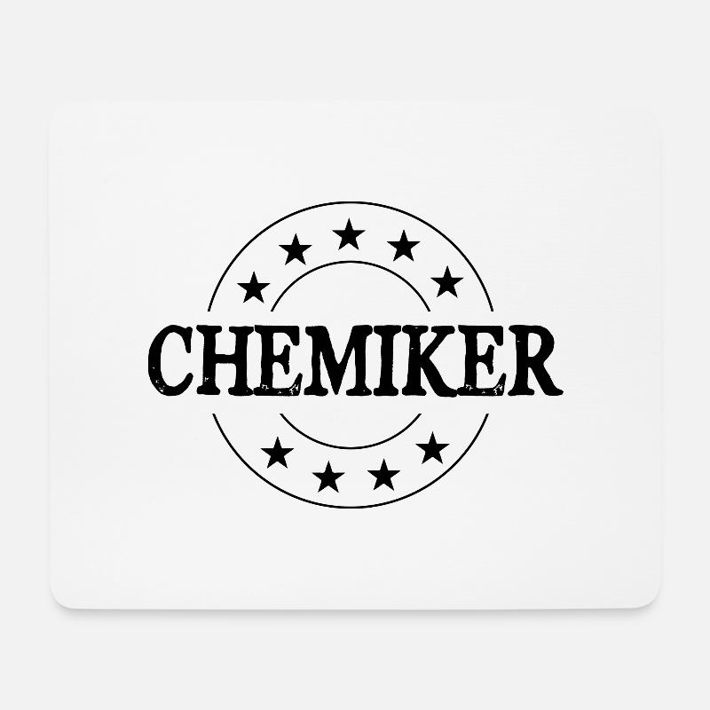 Chemiker Beruf - Mousepad (Querformat) - Weiß
