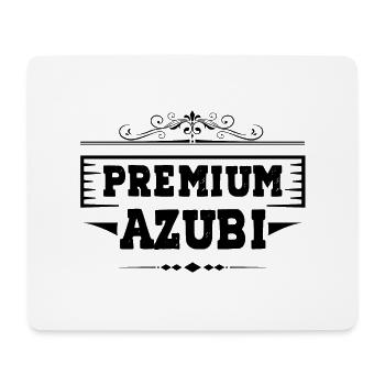Premium Azubi - Mousepad (Querformat) - Weiß - Vorne