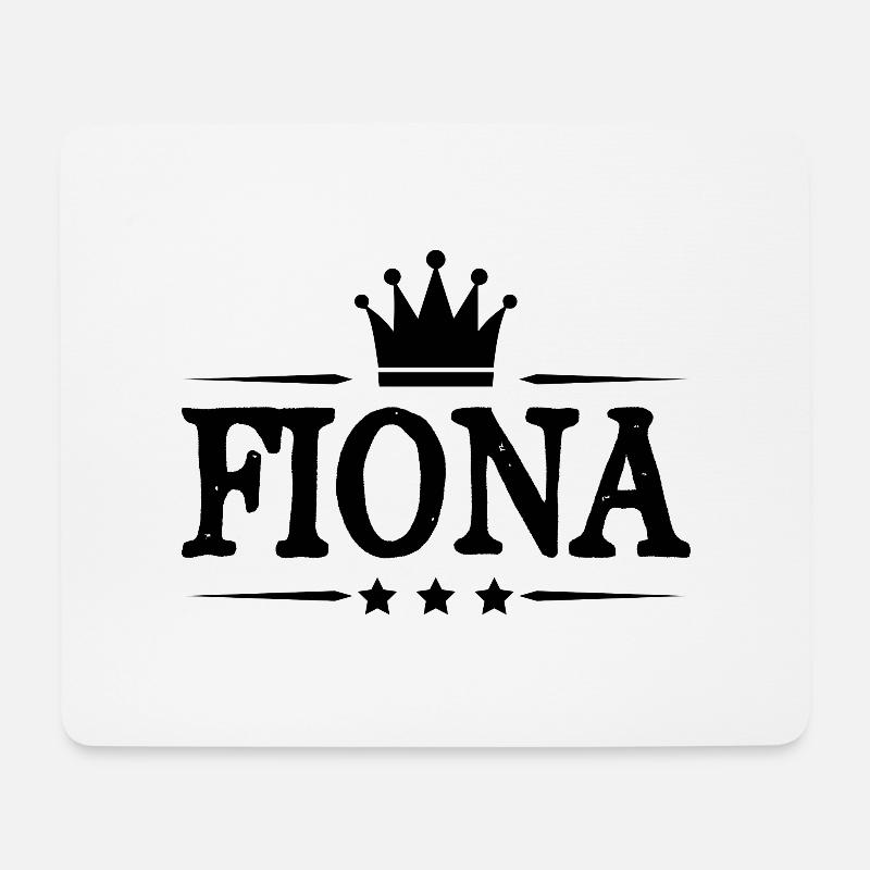 Fiona - Mousepad (Querformat) - Weiß