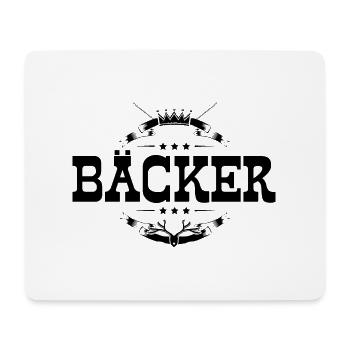 Bäcker Beruf - Mousepad (Querformat) - Weiß - Vorne