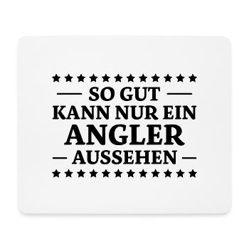Angler Spruch Angeln Fische Meer Angler Geschenk - Mousepad (Querformat) - Weiß - Vorne