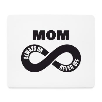 Maman toujours sur Never Off maman chemise fête des mères - Tapis de souris (format paysage) - blanc - Devant