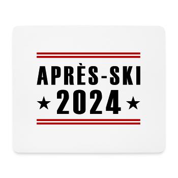 Après Ski 2024 - Mouse Pad (horizontal) - white - Front