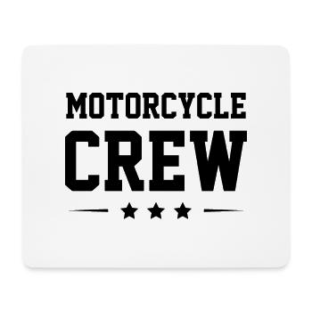 Motorcycle Crew - Mouse Pad (horizontal) - white - Front