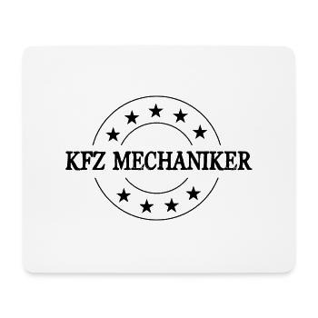 KFZ Mechaniker Beruf - Mousepad (Querformat) - Weiß - Vorne