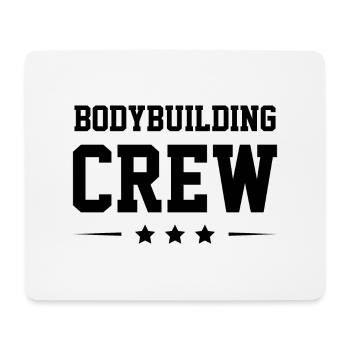 Equipe de musculation - Tapis de souris (format paysage) - blanc - Devant