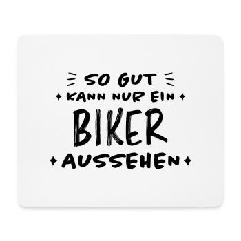 Biker Spruch Bike Fahrrad Motorrad Biker Geschenk - Mousepad (Querformat) - Weiß - Vorne