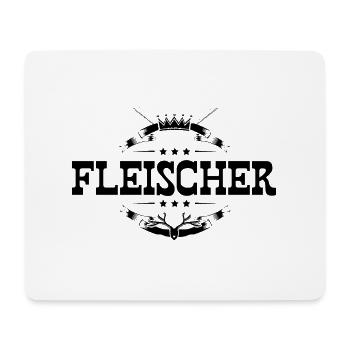 Fleischer Beruf - Mousepad (Querformat) - Weiß - Vorne