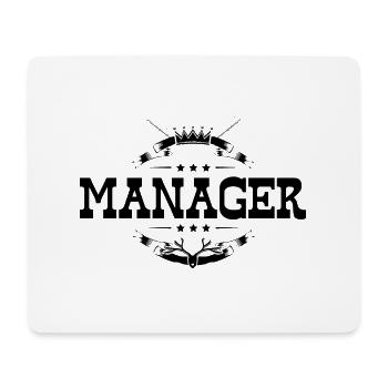 Manager Beruf - Mousepad (Querformat) - Weiß - Vorne