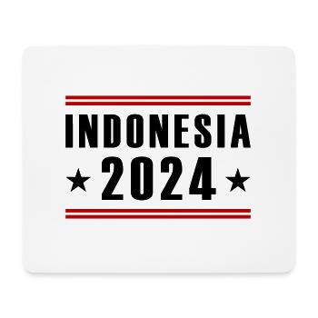 Indonesia 2024 - Mouse Pad (horizontal) - white - Front