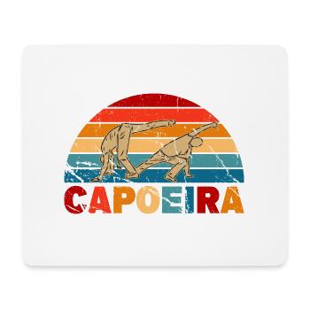 Capoeira - Tapis de souris (format paysage) - blanc - Devant