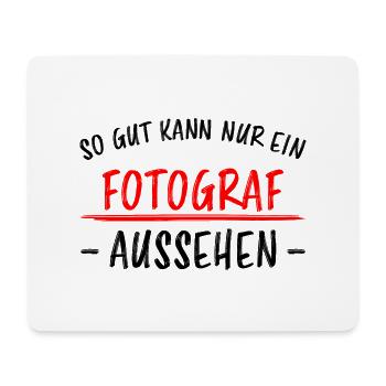 Fleischer Metzger Beruf Lustiger Spruch Geschenk - Mousepad (Querformat) - Weiß - Vorne