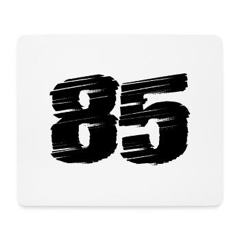 85 Number jersey - Mouse Pad (horizontal) - white - Front