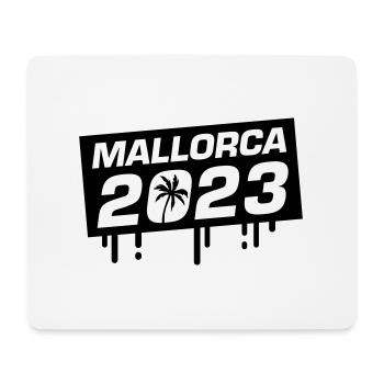 Mallorca 2023 - Mousepad (Querformat) - Weiß - Vorne