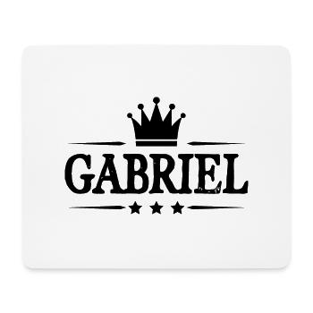 Gabriel - Mouse Pad (horizontal) - white - Front