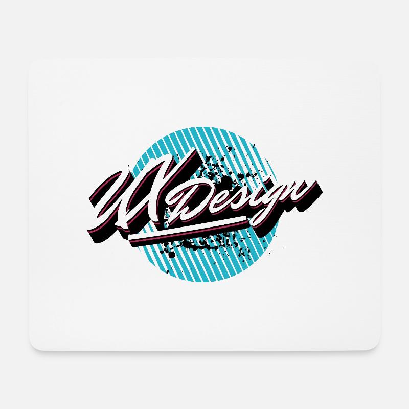 UI/UX User Experience UX Designer - Mousepad (Querformat) - Weiß