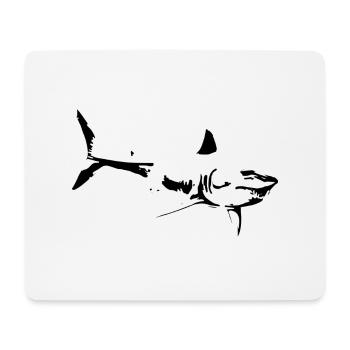 Shark - Mouse Pad (horizontal) - white - Front
