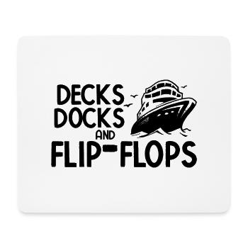 Segelboot Kapitän Spruch Zum Segeln - Mousepad (Querformat) - Weiß - Vorne