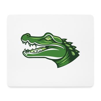 Paul the Crocodile - Mouse Pad (horizontal) - white - Front