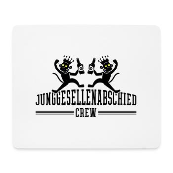 Junggesellenabschied Crew Jga Party - Mousepad (Querformat) - Weiß - Vorne