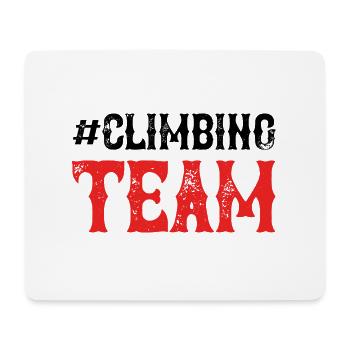 Climbing Team - Mouse Pad (horizontal) - white - Front
