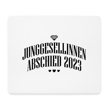 Jga 2023 Junggesellinnenabschied - Mousepad (Querformat) - Weiß - Vorne