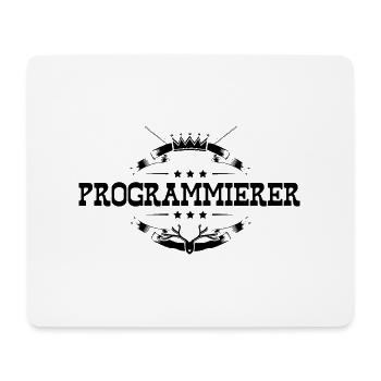 Programmierer Beruf - Mousepad (Querformat) - Weiß - Vorne