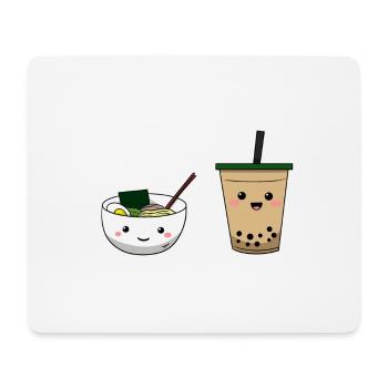 Asian Japanese Food Ramen Tea I Gift - Mouse Pad (horizontal) - white - Front