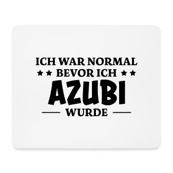 Azubi Spruch Lehrling Job Lustiges Azubi Geschenk - Mousepad (Querformat) - Weiß - Vorne