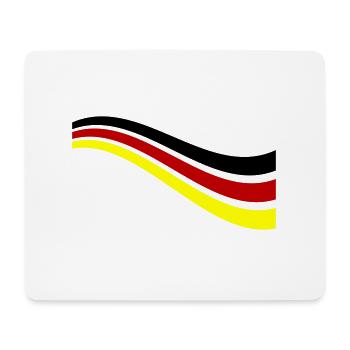 L’équipe Germany Line Germany - Tapis de souris (format paysage) - blanc - Devant